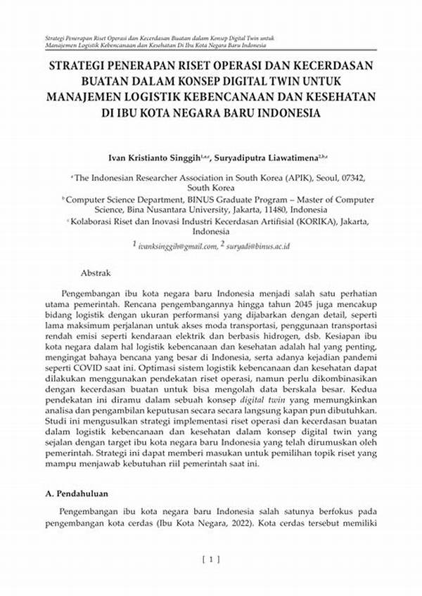 Kecerdasan Buatan Dalam Manajemen Operasional