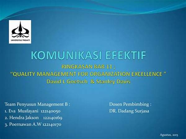 Komunikasi Efektif Antar Manajemen Puncak