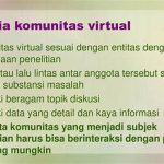 Manajemen Anggota Komunitas Virtual