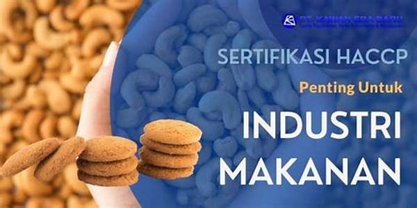 Sertifikasi Industri Makanan Olahan