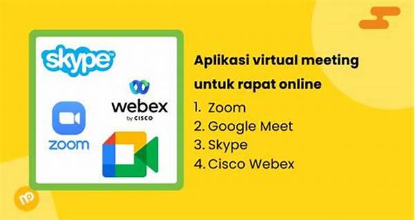 Aplikasi Pertemuan Virtual Inovatif