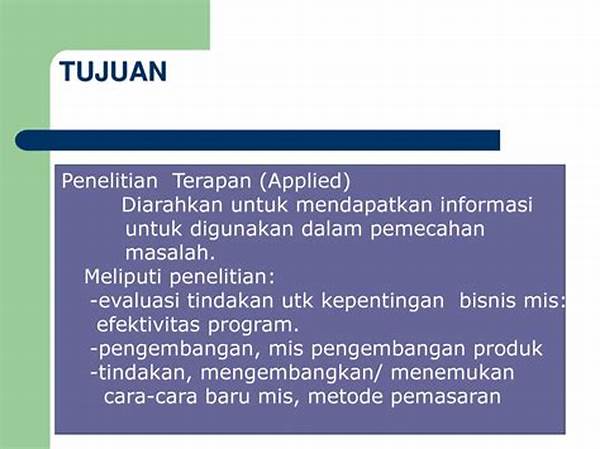 Evaluasi Efektivitas Metodologi Terapan