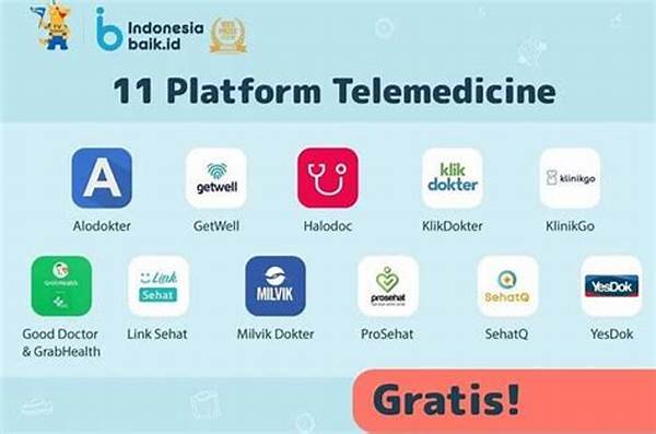 Penggunaan Aplikasi Telemedicine Modern
