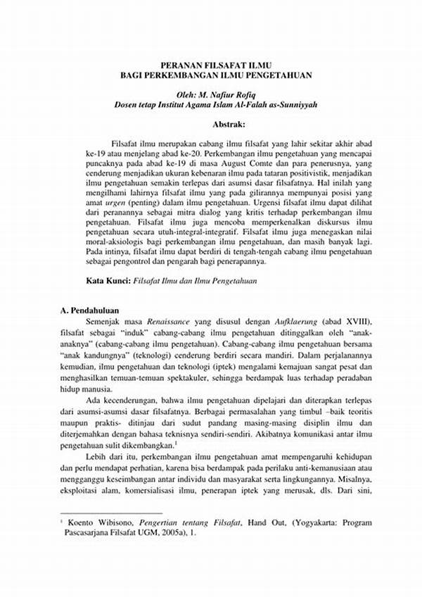 Peranan Ilmu Dalam Perkembangan Diri