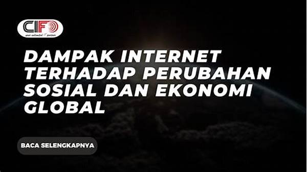 Dampak Sosial Ekonomi Internet Global