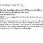 Teknik Kompresi Dan Pengolahan Suara