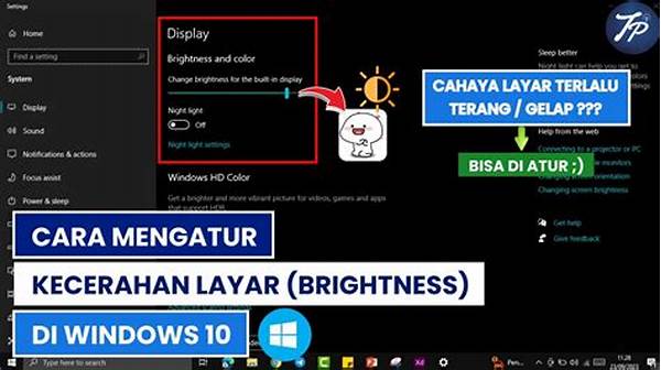 Tutorial Menyesuaikan Tingkat Kecerahan Komputer