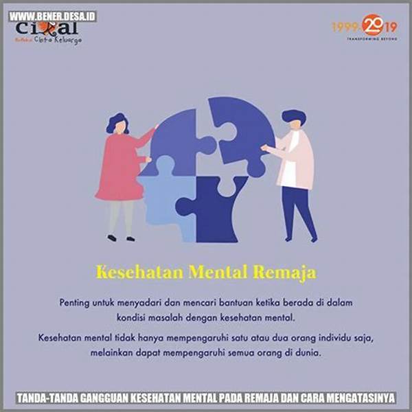 Identifikasi Tanda Gangguan Mental Remaja