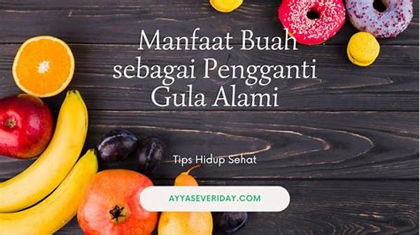 Manfaat Gula Dalam Pengawetan Buah