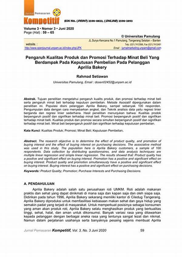 Pengaruh Promosi Terhadap Keputusan Beli