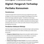 Dampak Internet Terhadap Perilaku Konsumen