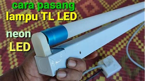 Langkah Mengganti Tabung Lampu Neon