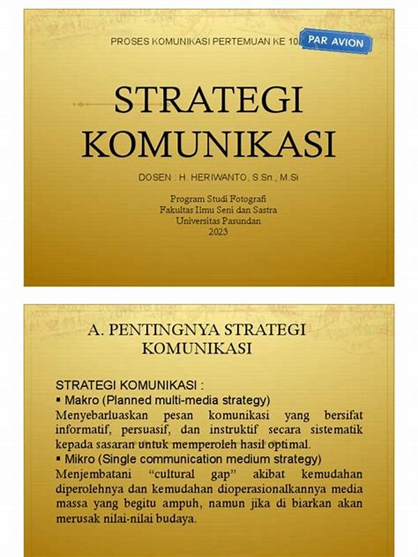 Strategi Komunikasi Diplomatik Online