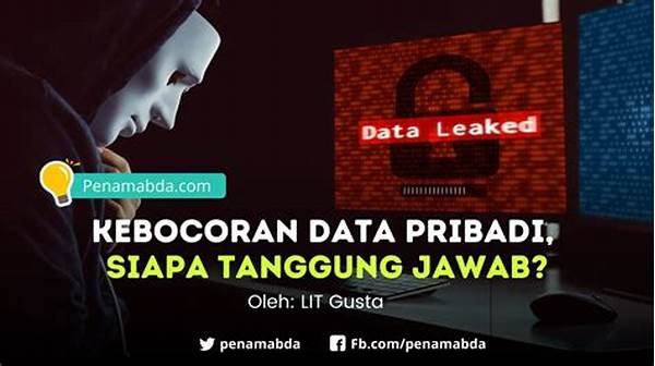 Tanggung Jawab Pengguna Data Pribadi