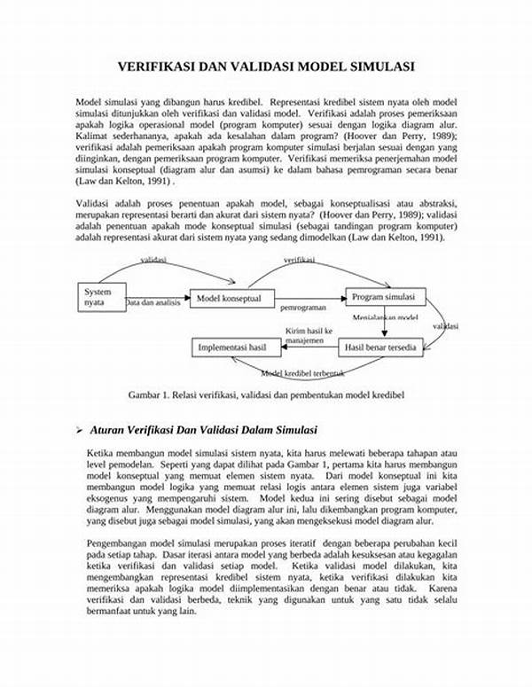 Validasi Dan Verifikasi Model Algoritma