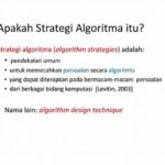 “strategi Algoritma Untuk Analisis Data”