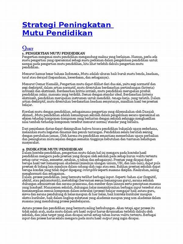 Strategi Peningkatan Mutu Penelitian