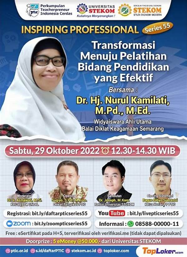 Transformasi Hidup Melalui Pendidikan Efektif