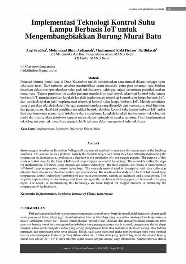 Implementasi Teknologi Kontrol Mutu