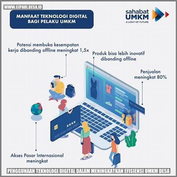 Penggunaan Teknologi Untuk Efisiensi Kerja.