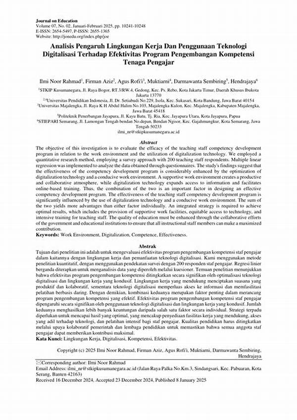 Program Pengembangan Kompetensi Teknologi