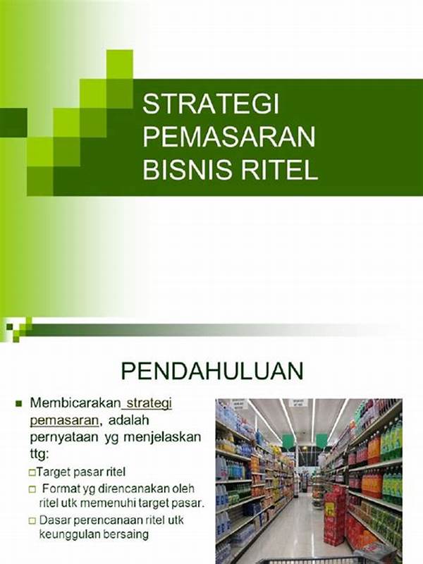 Strategi Pemasaran Ritel Efektif