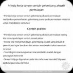 **penggunaan Gelombang Akustik Permukaan**