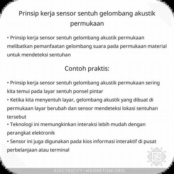 **penggunaan Gelombang Akustik Permukaan**