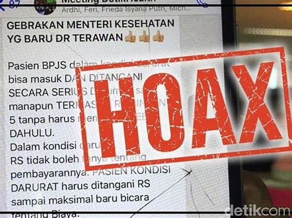 Tanda-tanda Hoax Kesehatan Online