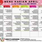 Menu Harian Sehat Anak Kos