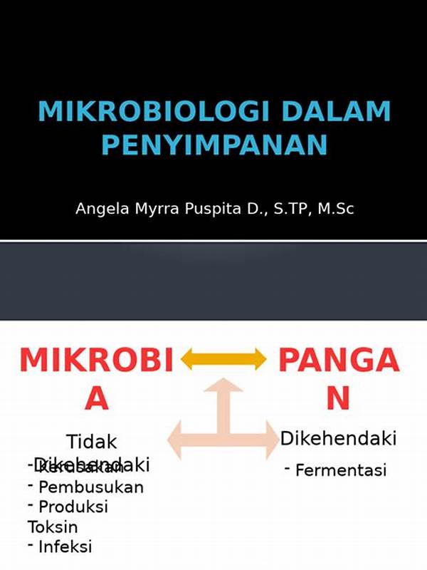 Mikrobiologi Dalam Pencegahan Kontaminasi Penyimpanan