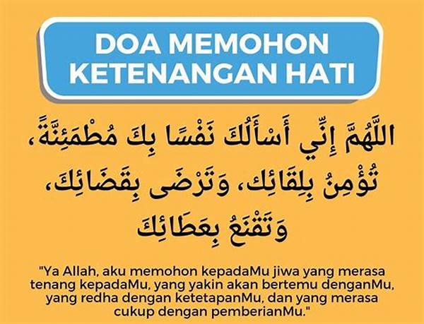 Doa Untuk Hati Yang Merindu