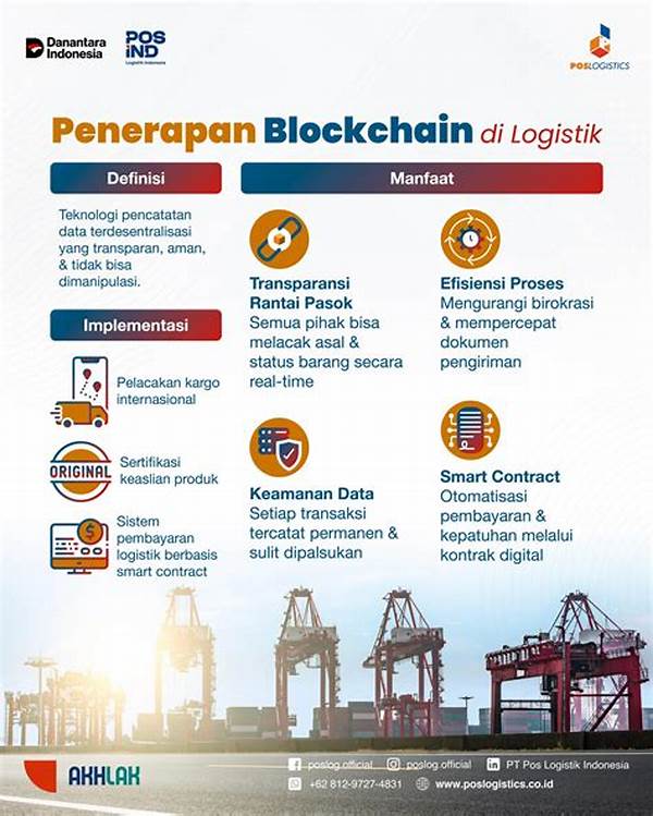 Efisiensi Logistik Dengan Teknologi Blockchain