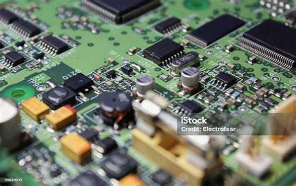 Lukisan Unik Dari Papan Sirkuit Elektronik