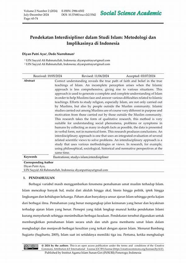 “pendekatan Interdisipliner Dalam Analisis Teori”