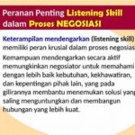 Teknik Mendengarkan Aktif Dalam Negosiasi